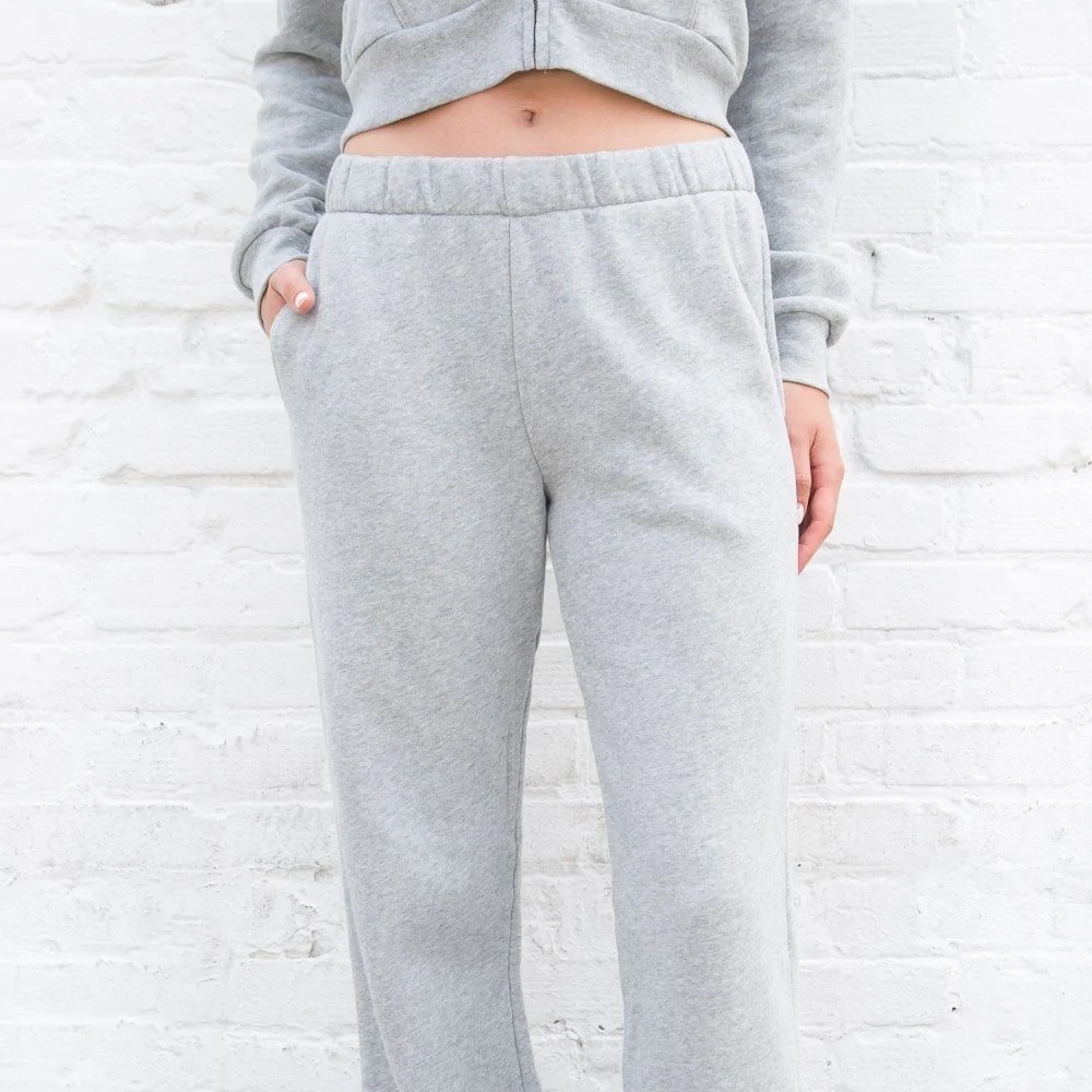 Grey Rosa Sweatpants Brandy Melville